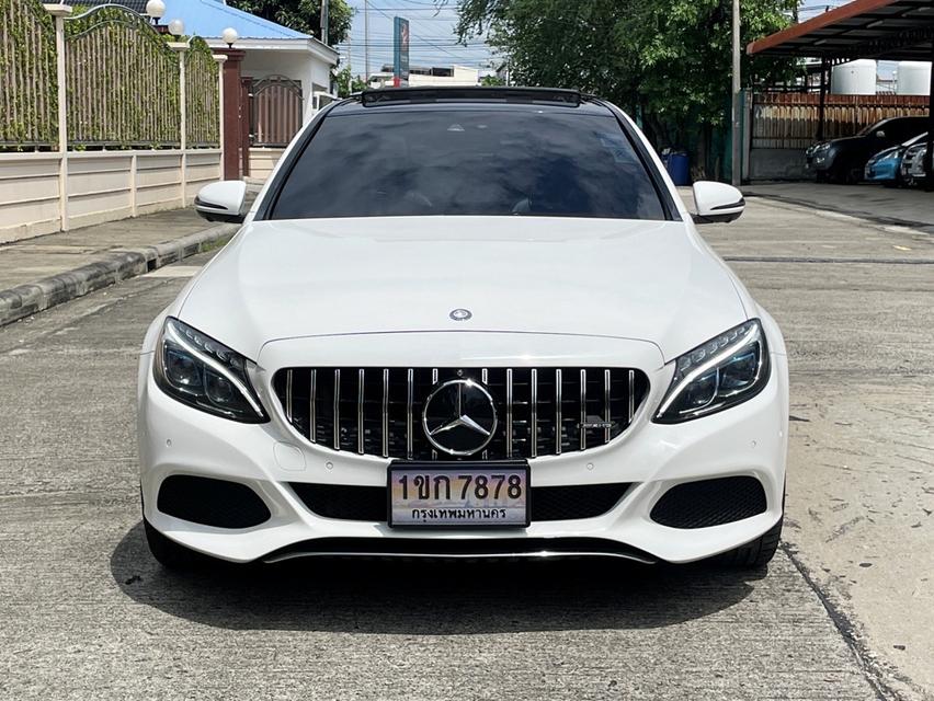 รหัสรถ DWC7878 MERCEDES BENZ C350 E 2.0 AMG DYNAMIC ปี 2017 สภาพนางฟ้า 4
