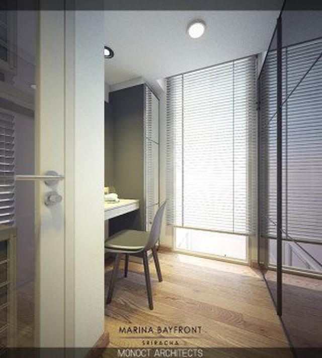รูป มาริน่า เบย์ฟร้อนท์ ศรีราชา ห้องแบบ Duplex เพิ่มพื้นที่ความสุขในคอนโด 2 ชั้น 9