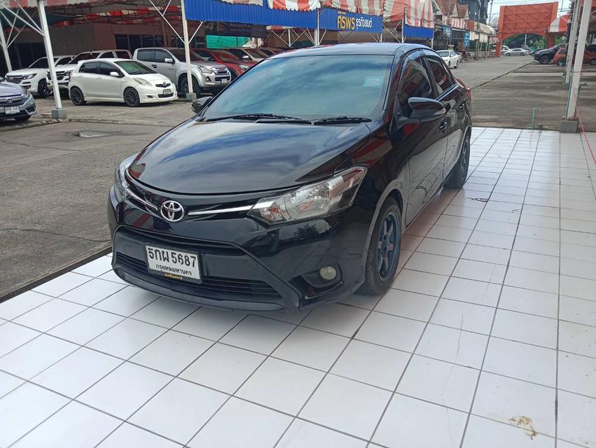 Toyota Vios 1.5E ปี 2016 ฝาขาว รถบอดี้สวยไม่มีชนหนัก ไมล์ 150,XXX ไม่เคยแก๊ส