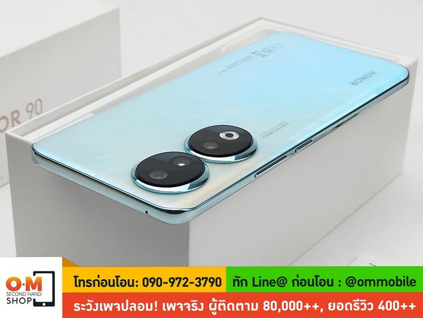 ขาย/แลก Honor 90 Peacock Blue 12/256 ศูนย์ไทย สภาพสวย ครบกล่อง เพียง 7,900 บาท 6