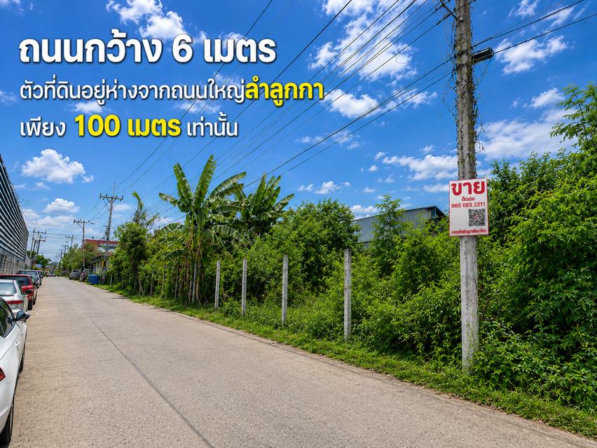 ขายที่ดินถมแล้ว 159 ตารางวา ลาดสวาย ลำลูกกา ปทุมธานี ใกล้ถนนใหญ่ (เพียง 100 เมตร) HRE00691 4