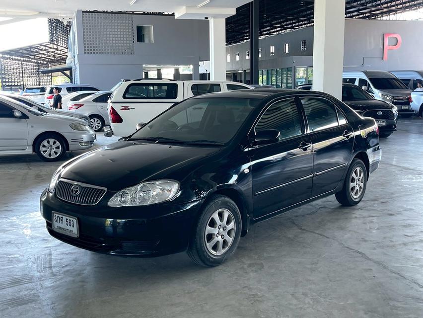 ขาย Toyota Altis 1.6J ปี 2003 เกียร์ธรรมดา สีดำ รถมือสองราคาถูก