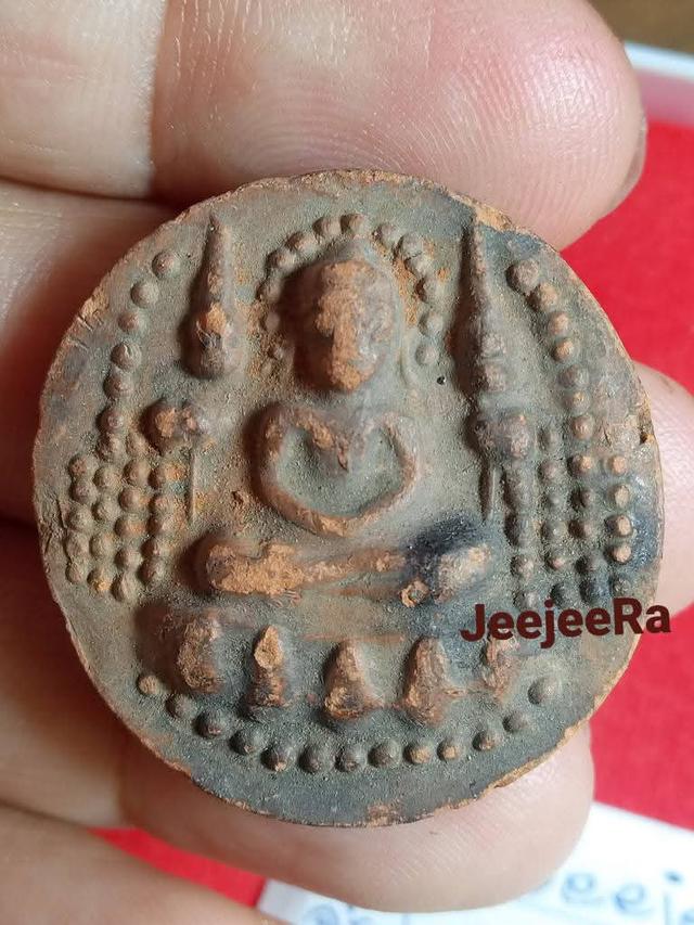 พระกรุไชยาดินเผา สุราษฎร์ธานี อายุพระ1200ปี แม่ค้ามี3องค์ องละ850 ส่งฟรีให้คะ รูปที่ 2