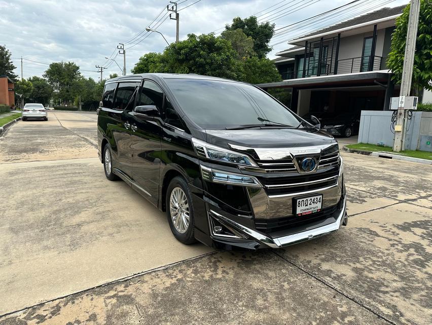 TOYOTA VELLFIRE 2.5 HYBRID  E-FOUR ปี2019รถบ้าน ไม่เคยชน สวยกริ๊บ 4