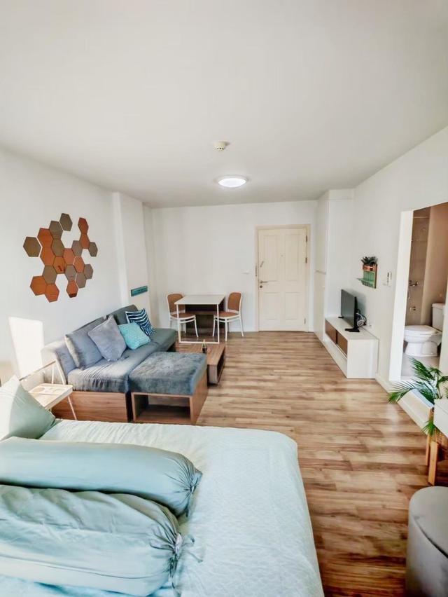 ดี คอนโด แคมปัส รังสิต รีสอร์ท (เฟส 2) ใกล้ม.ธรรมศาสตร์ ห้องพักสวยพร้อมอยู่ ❤️ เข้าได้เลยเดือนพ.ค.นี้  ⭐️ค่าเช่าร 16