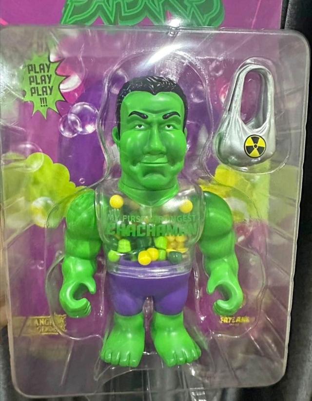 Art toy Green Cha Cha Man FATLANE17 1