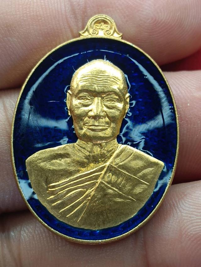 เหรียญเจริญสุข หลวงพ่อแสวง วัดลาดปลาดุก จ.นนทบุรี ปี พ.ศ.2559 เนื้อทองสัตตะสอดไส้อัลปาก้า (กรรมการ) รูปที่ 5