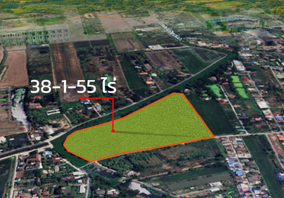 ขายที่ดิน 38-1-55 ไร่ แปลงสวย ประชาสำราญ 3 หนองจอก กรุงเทพฯ 2