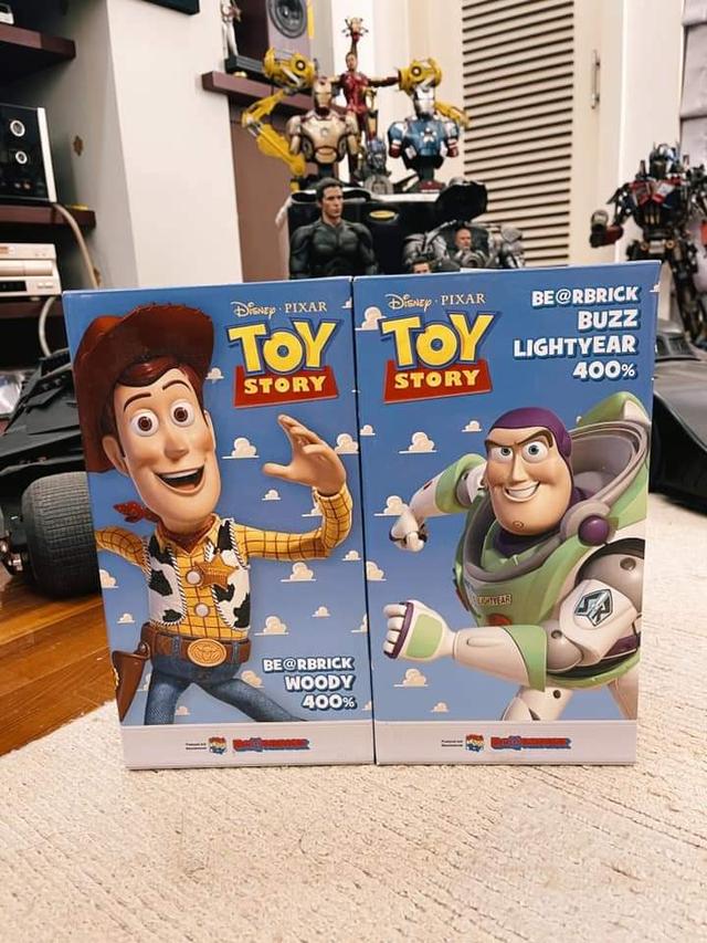 Bearbrick Toy Story Woody & Buzz 3