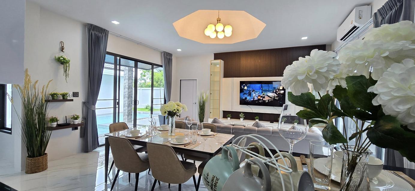 For rent pool villa Pattaya nearly Mapprachan lake  17