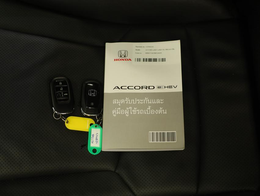 2024 Honda ACCORD 2.0 (ปี 23-29) e:HEV EL Sedan AT รูปที่ 19