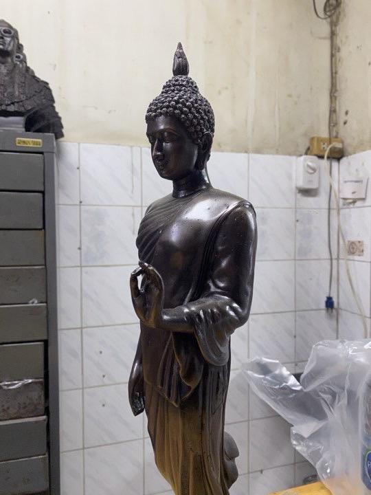 พระบูชา25พุทธศตวรรษ พระพุทธรูป25พุทธศตวรรษ ทองเหลือง องค์ยืน