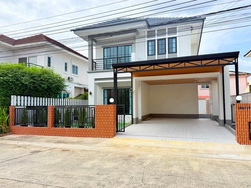 ขายบ้านเดี่ยว2ชั้น 53.2ตรว. หมู่บ้านราชพฤกษ์ หทัยราษฎร์ 8 คลองสามวา ตกแต่งพร้อมอยู่ 20
