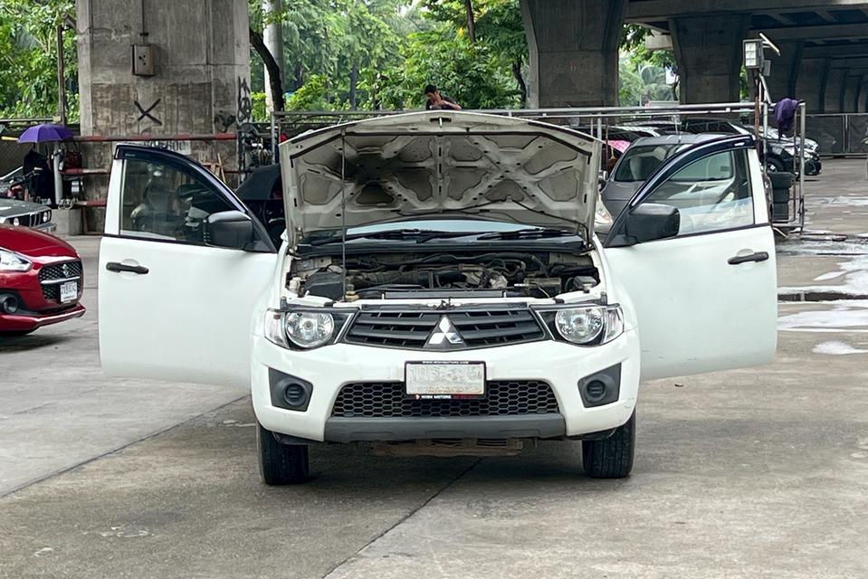 MITSUBISHI TRITON SINGLE CAB 2.4 CNG MT ปี 2014 (ถอดแก๊สแล้ว) รถกระบะหัวเดี่ยว 10