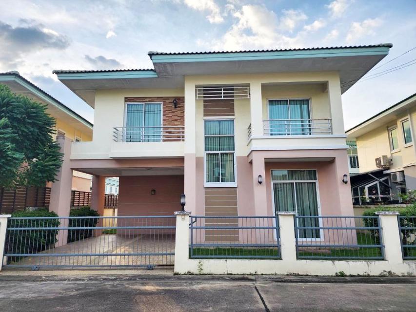 ขายบ้านเดี่ยว 2 ชั้น หมู่บ้านสินทรัพย์ 2 ขนาด 51.7 ตร.ว. พร้อมอยู่ ติดถนนรังสิต - นครนายก ใกล้ทางด่วนพิเศษมอเตอร์เวย์ 1