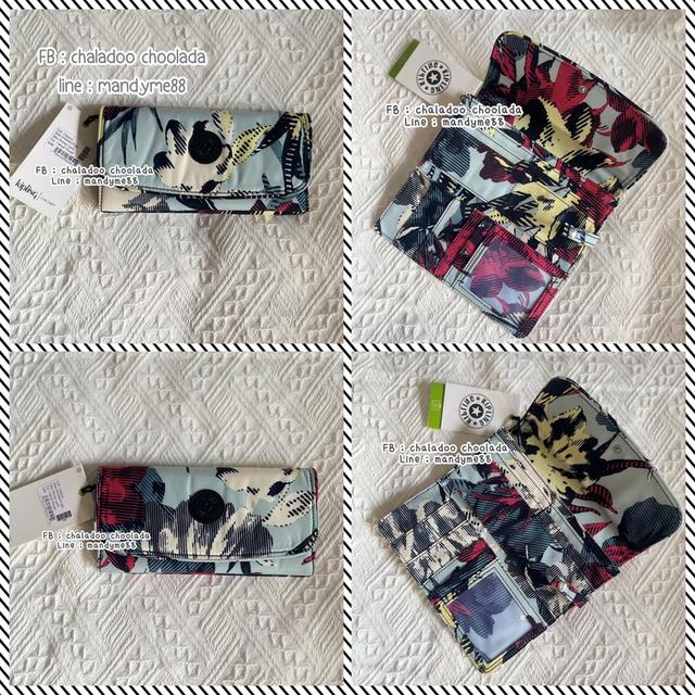 (พร้อมส่ง/ของแท้ค่ะ💯🐒) กระเป๋า Kipling money land casual flower