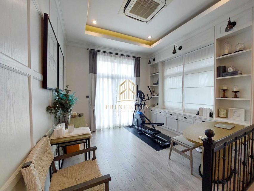 ให้เช่าบ้านตัวอย่าง นันทวัน บางนา กม.7 เฟอร์นิเจอร์ครบ ใกล้เมกา บางนา 15