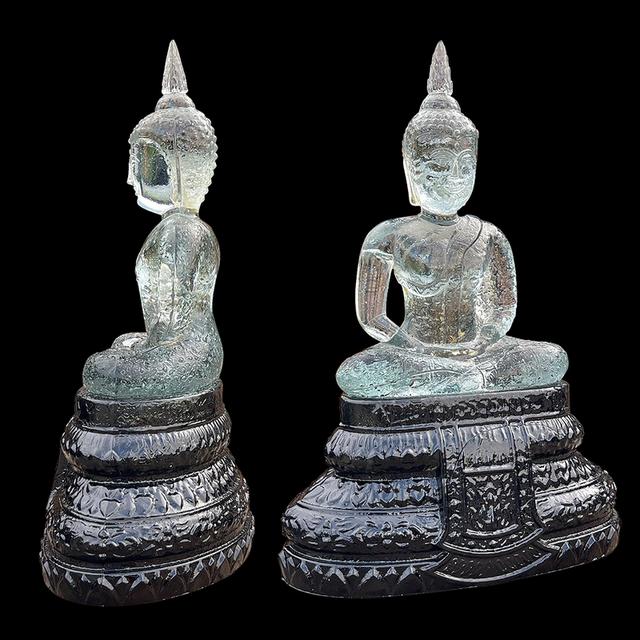 พระแก้ว 25พุทธศตวรรษ ปี2500 สำนักพุทธศรีประทีป หน้าตัก5นิ้ว 6