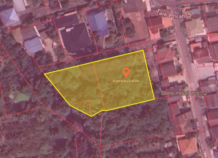 ขายที่ดิน 1-2-65 ไร่ ใกล้ รร.นายร้อยตำรวจสามพราน และวัดสามพราน (พุทโธภาวนา) 6