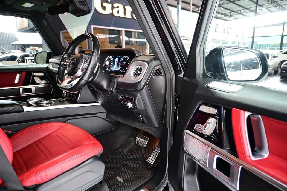 (แจ้งรหัสรถ JRS8999) MERCEDES-BENZ G400d สีดำ ภายในแดง ลงตัวมากๆ รูปที่ 10
