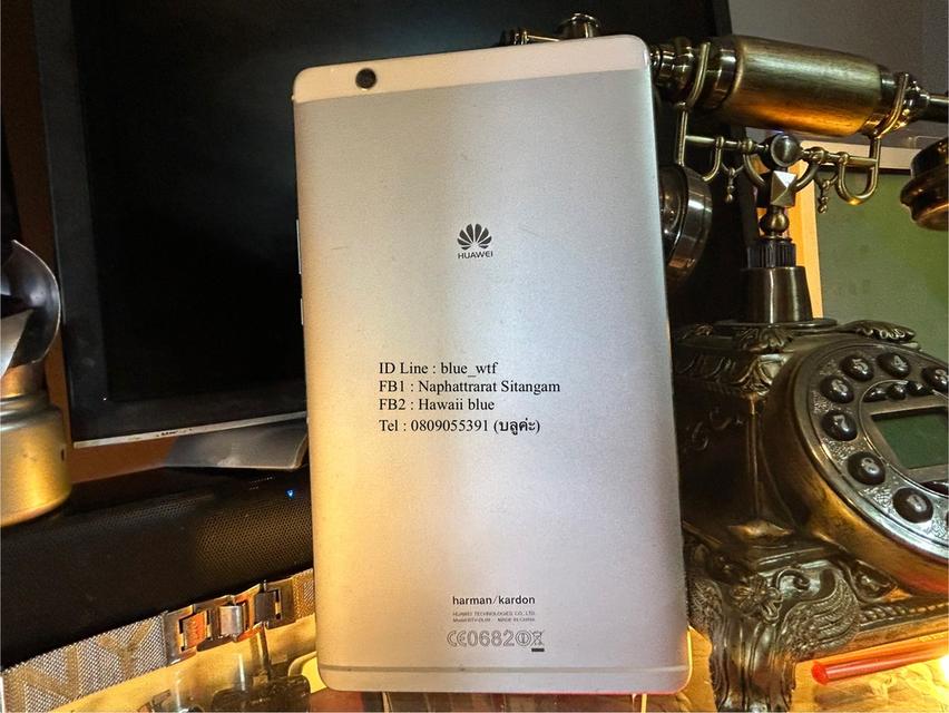 Huawei mediapad M3 จอ8.4นิ้ว ใส่ซิมโทรได้ รองรับ4G Rom32Ram4 สภาพสวย ใช้งานปกติ ได้ทุกซิม