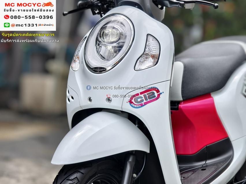 Scoopy i Club12 2022 วิ่ง9000โล รถบ้านแท้เครื่องท่อเดิมๆ กุญแจบุคเซอวิสครบ No1075 11