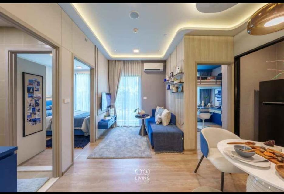 พลัมคอนโด นิวเวสต์ ห้องมุม ไม่บล็อกวิว ขนาด 25.42 ตรม. เพดานสูง 2.8 เมตร 1 BEDROOM  TYPE A ชั้น 9 ห้อง A0918 9