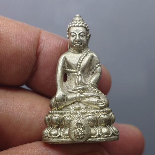 พระกริ่งนวปทุม ภปร เนื้อเงิน วัดปทุมวนาราม พ.ศ.2535 พร้อมกล่องเดิม รับประกันแท้ นิยม สร้างน้อย หายาก รูปย่อยที่ 2