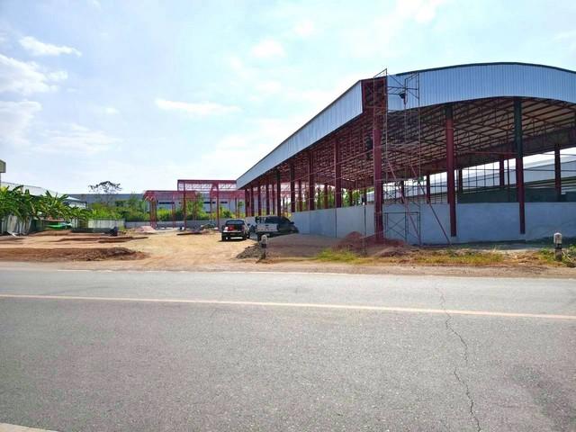 ขายโรงงานสร้างใหม่ฉะเชิงเทรา ขายโรงงานใกล้นิคมเกตเวย์ซิตี้ ผังม่วงลาย บนเนื้อที่ 4 ไร่ 1 งาน สามารถขอใบรง.4ได้ 1