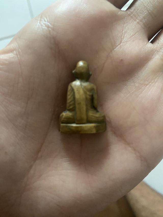 รูปหล่อก้นระฆัง หลวงพ่อพรหม วัดช่องเเค ปี2512