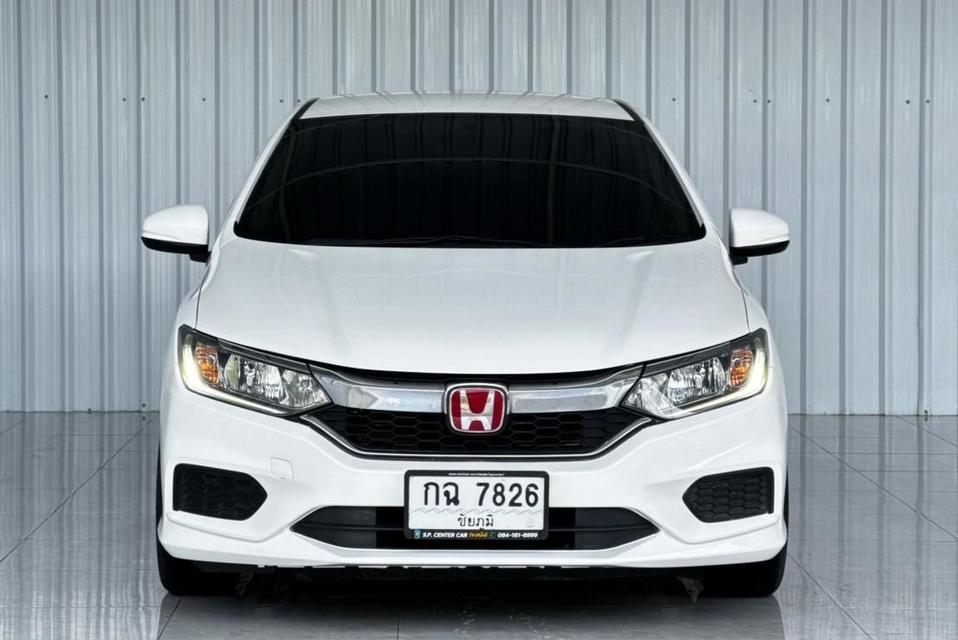 Honda City 1.5 S CVT เบนซิน เกียร์ออโต้ ปี2017