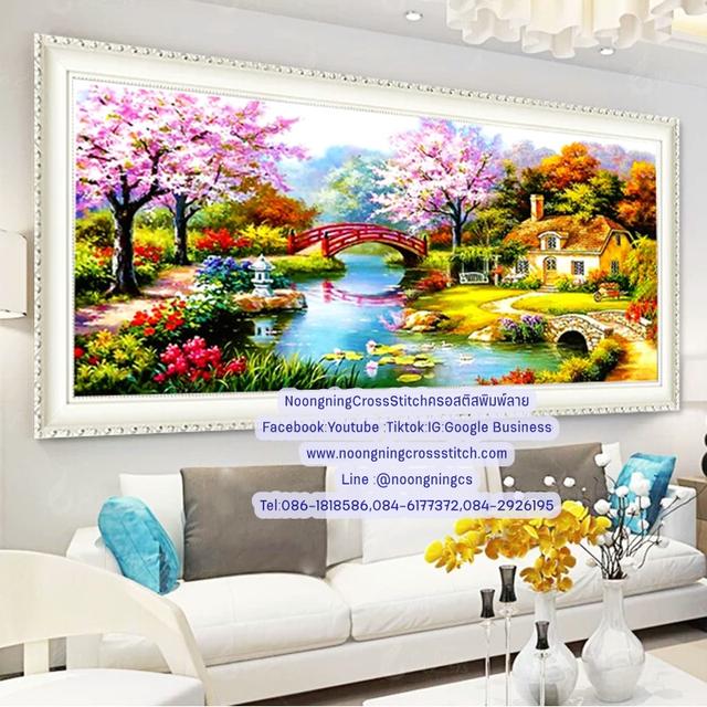 ร้าน Noongning Cross stitch ครอสติสพิมพ์ลาย จำหน่ายอุปกรณ์ครอสติส ภาพติดเพชร387