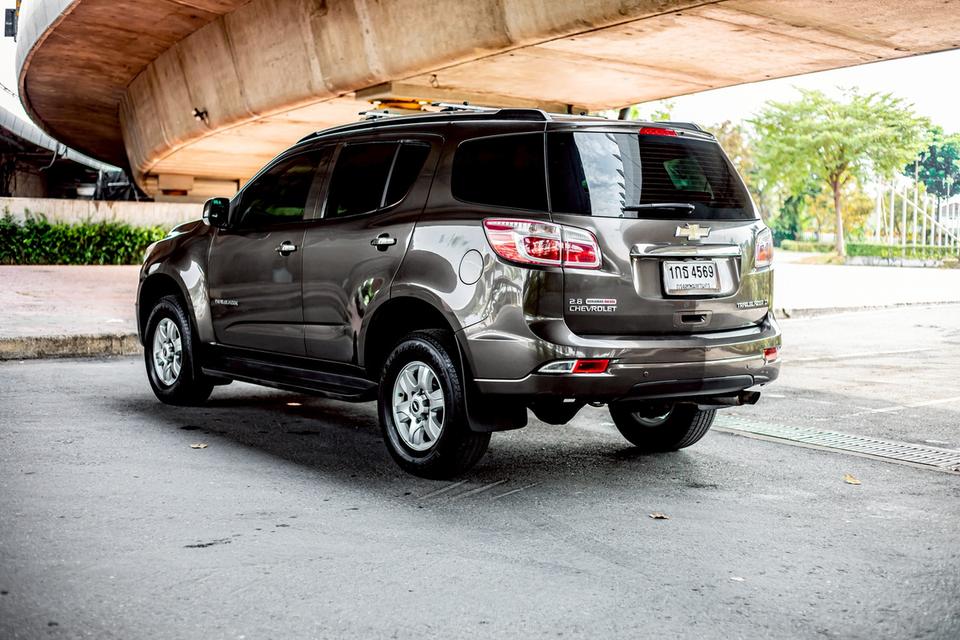 CHEVROLET TRAILBLAZER 2.8 LTZ 4WD ปี 2013 สีน้ำตาล รถครอบครัว 7 ที่นั่ง 8