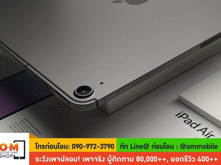 ขาย/แลก iPad Air5 M1 64GB Cellular + Wifi Space Gray ศูนย์ไทย ประกันยาว 17/12/2025 สภาพสวยมาก ครบกล่อง เพียง 16,990 บาท  5