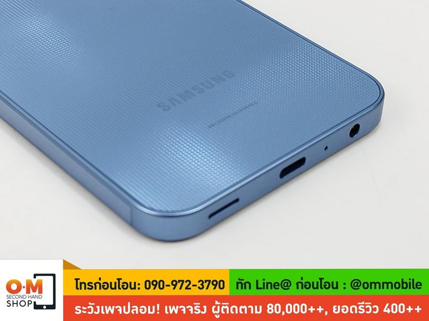 ขาย/แลก Samsung A25 5G 8/256 สี Blue ศูนย์ไทย ประกันศูนย์ สภาพสวยมาก แท้ ครบยกกล่อง เพียง 8,590 บาท  5