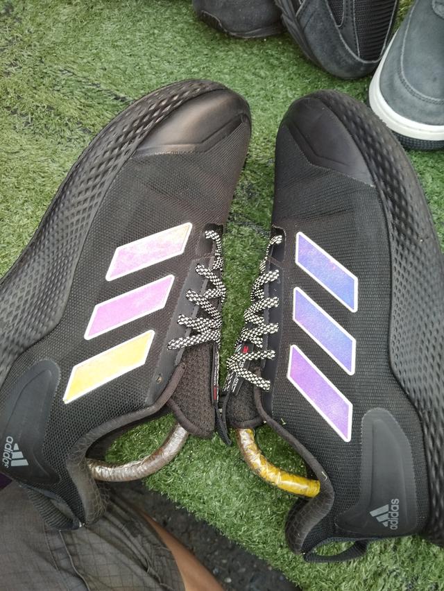 ADIDAS EDGE GAMEDAYEUR 41.5/26สภาพสวยไม่ซ่อมพื้นเต็ม590ค่าส่ง50 รูปที่ 9