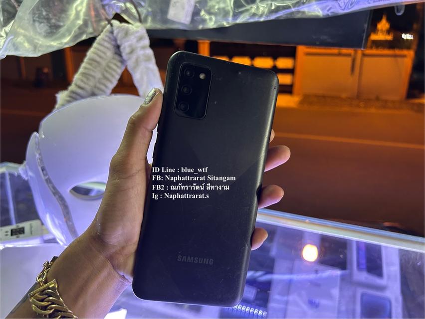 Samsung A02s จอง6.52นิ้ว 4G 2ซิม Rom64 Ram4 Android12โหลดได้ทุกแอพ ใช้งานปกติ ได้ทุกซิม 4