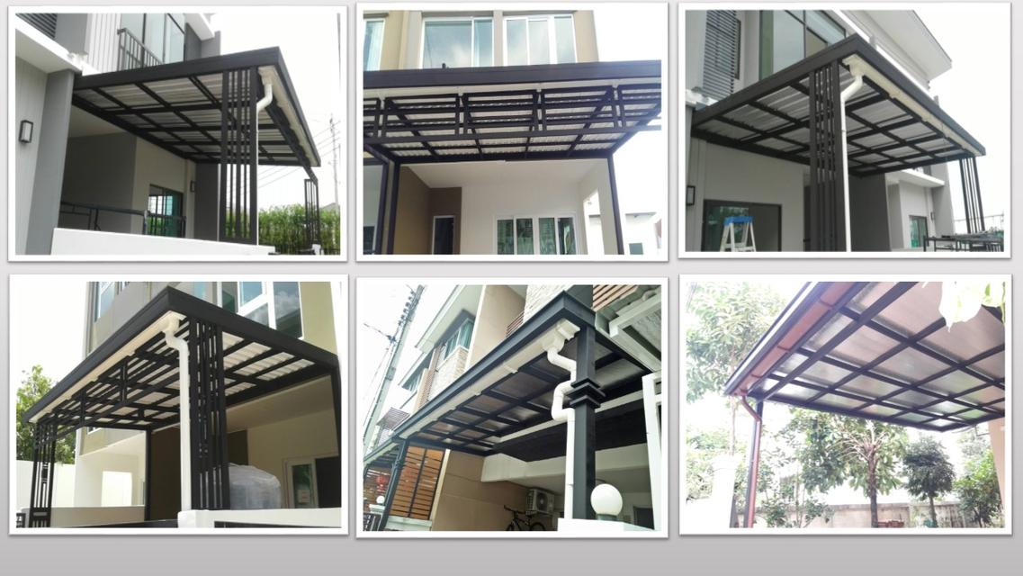 ต่อเติมบ้านแบบครบวงจร หลังคา กันสาด ปูเบื้อง พื้น ผนัง Line : tthouse23