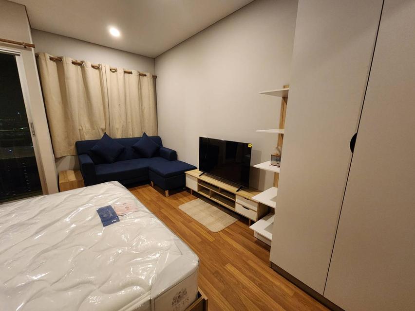 [ปล่อยเช่า] ลุมพินี เพลส เตาปูน-อินเตอร์เชนจ์ ห้อง Studio แต่งครบ ลากกระเป๋าเข้าอยู่ได้เลย! 🚄 3