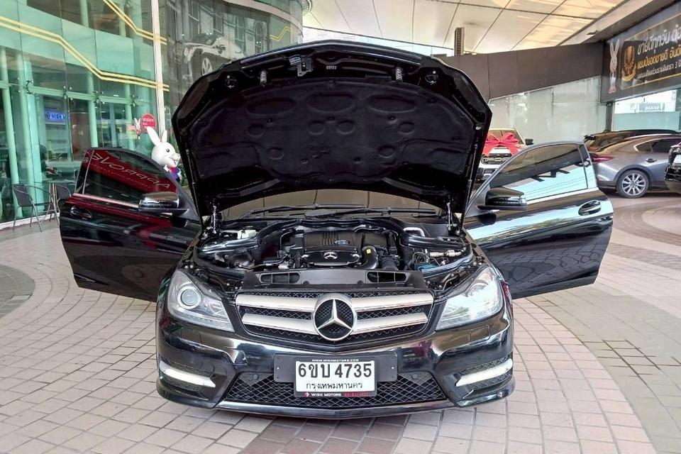 🚗 2013 Mercedes-Benz C180 CGI Coupe AMG W204 AT รูปที่ 8