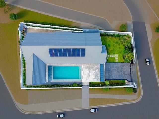 ขายบ้านชั้นเดียวพูลวิลล่า Pool Villa 143.4ตรว. 5นอน4น้ำ ราคาเริ่ม8.Xล้าน ฟรีโอน เฟอร์ของแถม แกรนด์แคนยอนหางดง ต.น้ำแพร่ 3