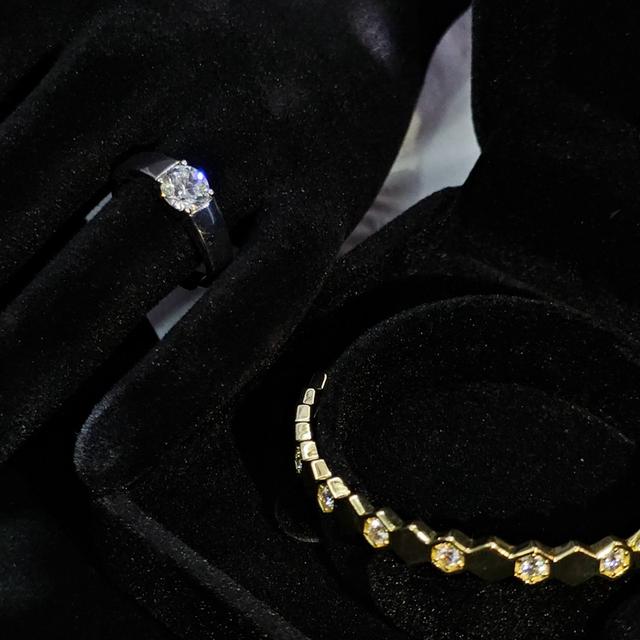 แหวนเพชร พร้อมใบรับรอง มีคุณภาพพร้อมจัดส่ง หรือหน้าร้านพร้อมให้เลือก  2
