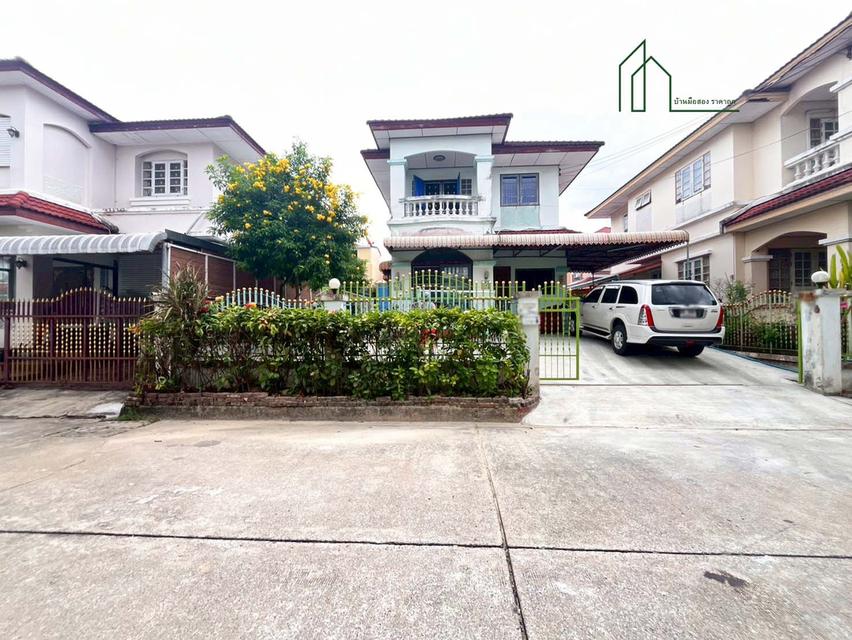 บ้านเดี่ยว หมู่บ้านวรารมย์ 81 บางบอน5 เพชรเกษม  ขนาด 54 ตร.วา 2 ชั้น