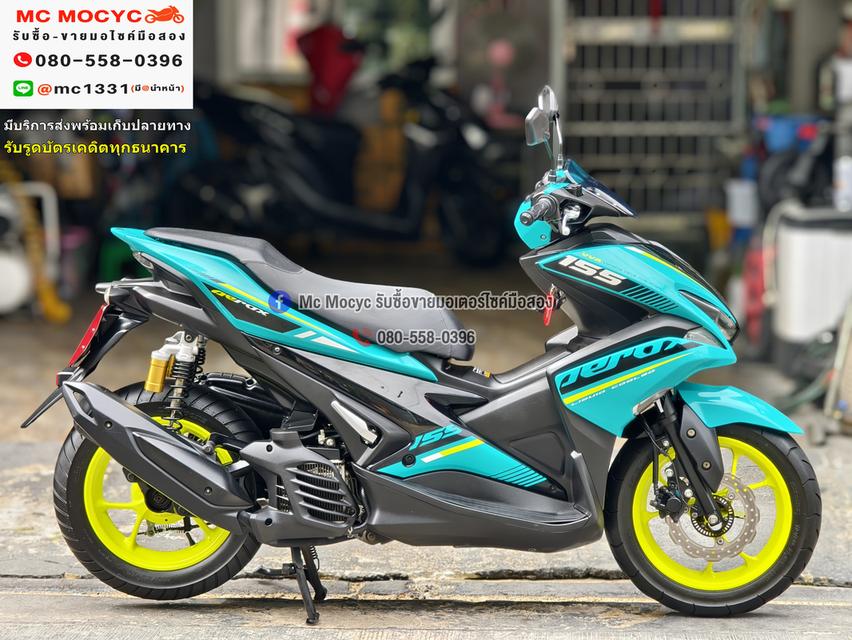 Aerox 2019 วิ่ง10000โล รถบ้านแท้มือเดียว เครื่องท่อเดิม เล่มเขียวชุดโอนครบ No1264  4