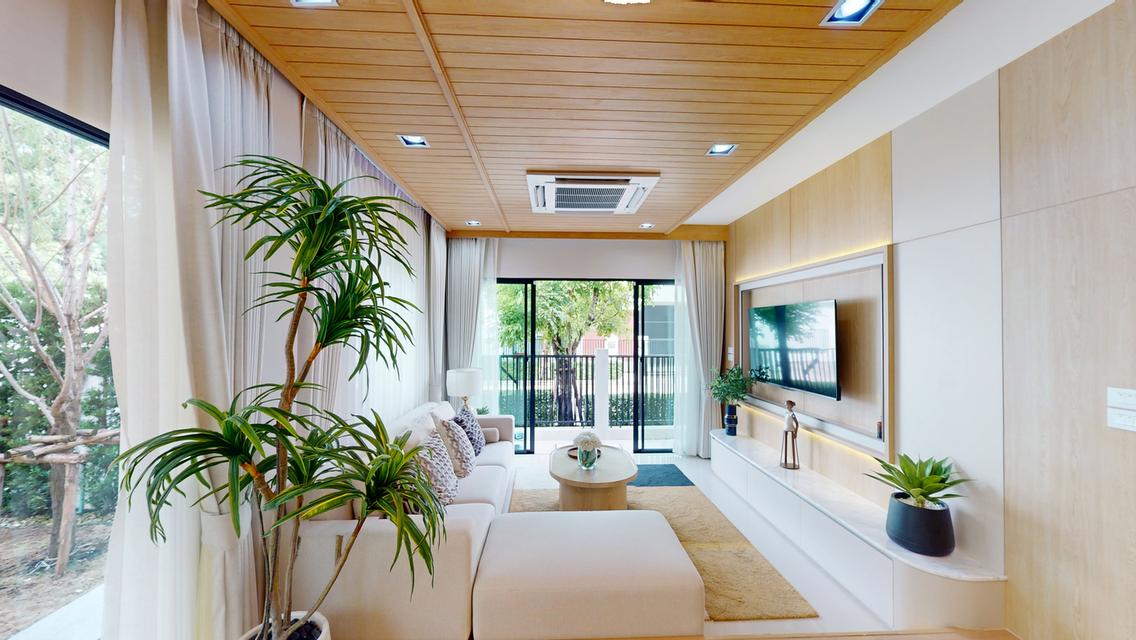 THE ONE LIFE BANGNA โครงการบ้านเดี่ยว/บ้านแฝด 2 ชั้น ถนนคู่ขนานวงแหวนกาญจนาฯ เชื่อมต่อถนน นัมเบอร์วัน - ราม2 จำนวนยูนิต บ้านเดี่ยว VANDA 45 ยูนิต, 4