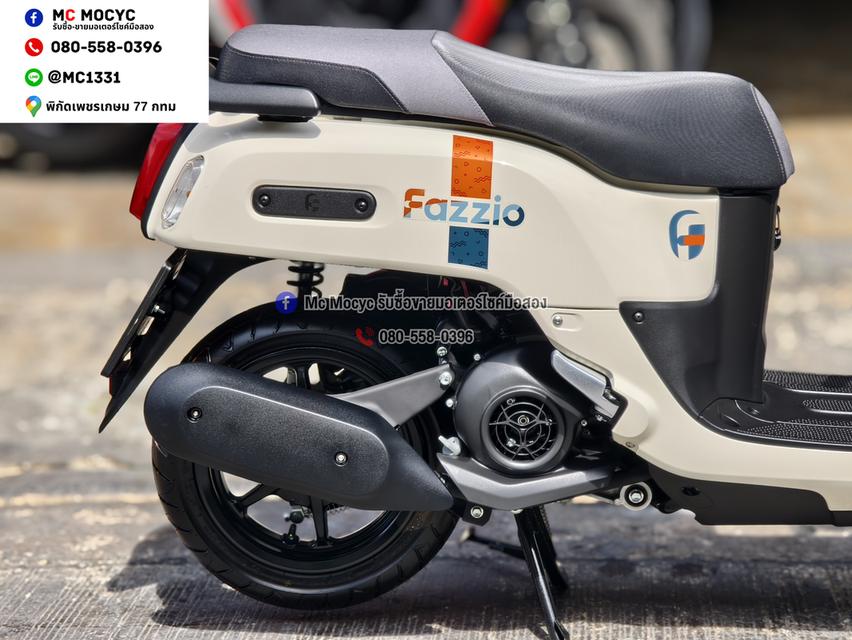 Fazzio 125 2026 รุ่นTOPกุญแจรีโมท รถรางวัลเลขไมล์0โลไม่ผ่านการใช้งาน เล่มเขียวชุดโอนครบ NO1497 รูปที่ 13