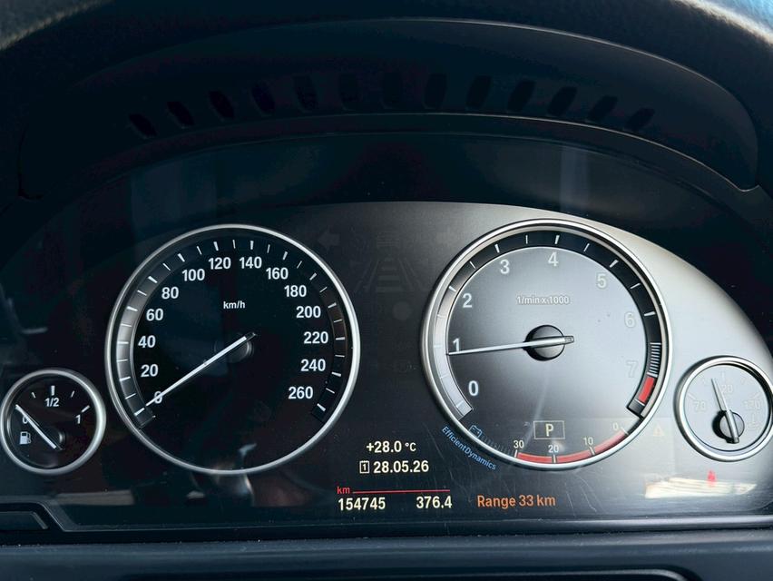 BMW SERIES 5, 528i M SPORTโฉม F10 ปี10-17 สีดำ เกียร์ออโต้ เครื่องเบนซิน M Sport LCi ปี 15 แท้ ปี2015(เลขไมล์ 154,745 km.) รูปที่ 10
