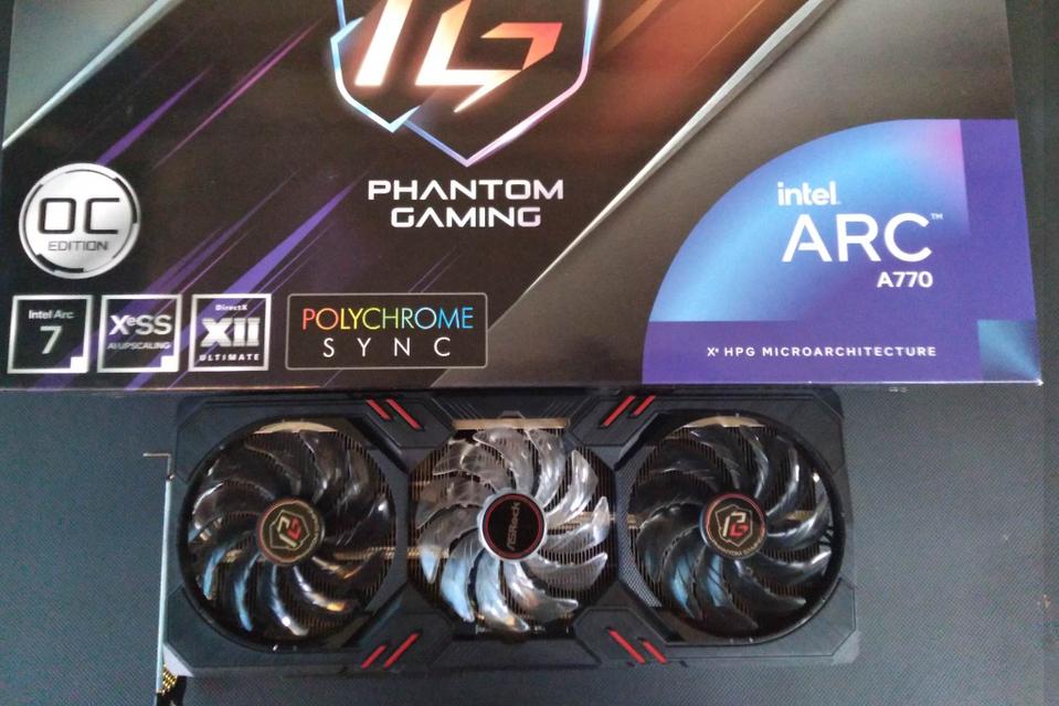 ASROCK INTEL ARC A770 PHANTOM GAMING OC 8GB 1