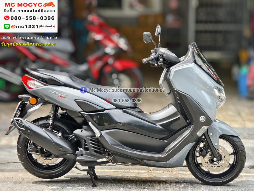 Nmax ABS 2022 สีเทาแลมโบ วิ่ง10000โลแท้ รถบ้านแท้มือเดียว เครื่องท่อเดิมๆ  No1245    4