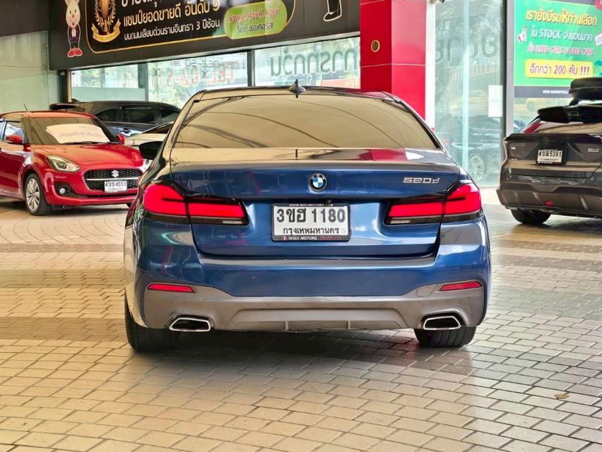 รหัสรถ WMT1180 BMW 520d M Sport LCI G30 ปี 2023